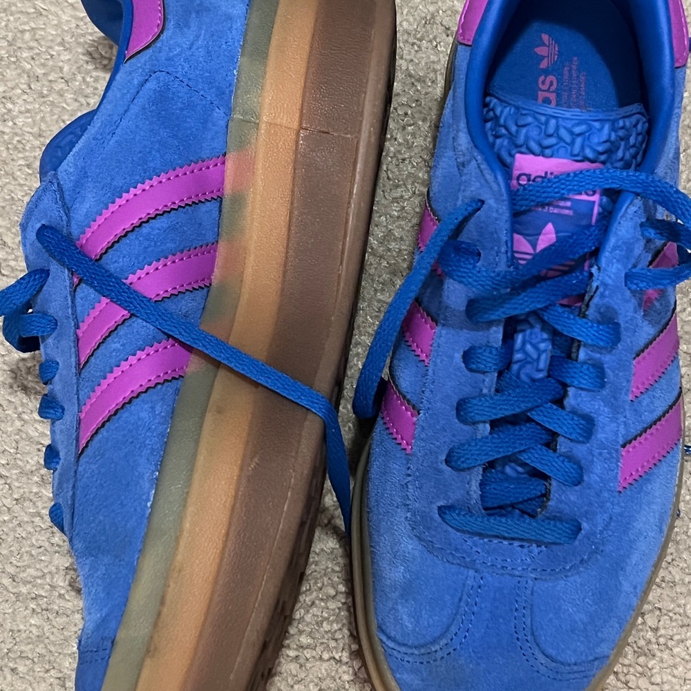 Adidas Blue and Pink Sneakers - Picture 2 of 2